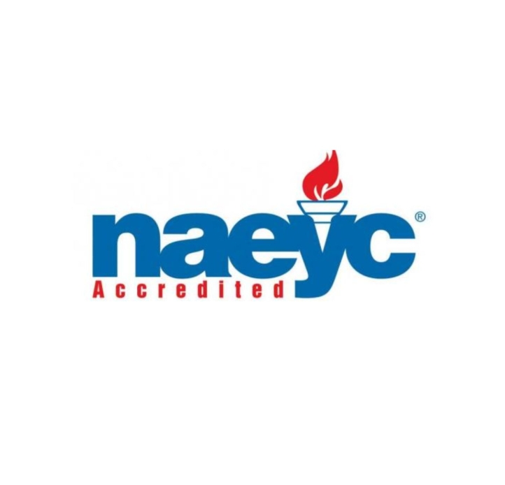 A logo that says "naeyc Accredited" 